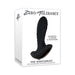 Packaging box of ZT The Gentleman rechargeable prostate massager with black curved silicone design and 10 speed settings shown.