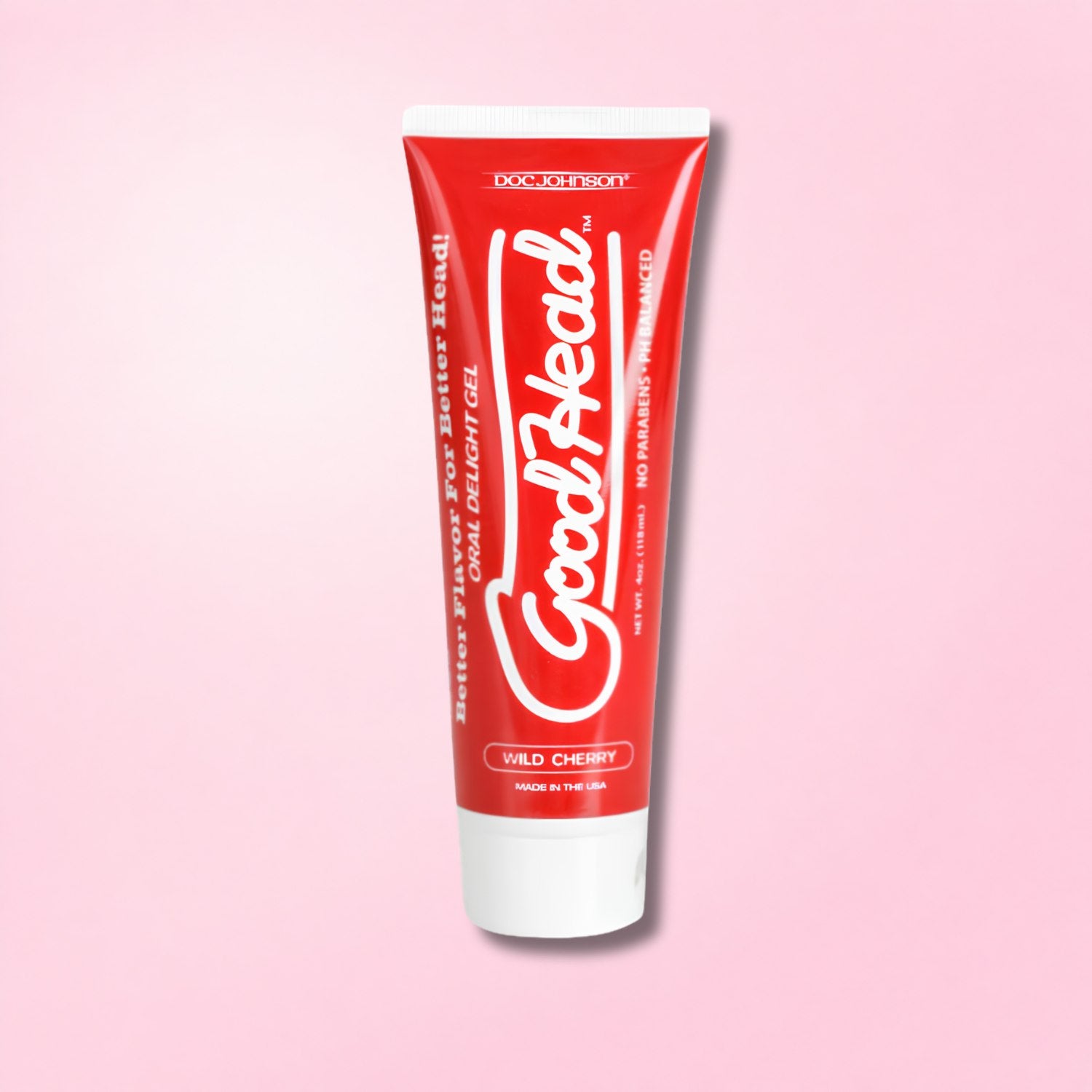 Three bottles of flavored oral lubricants and anesthetic spray including watermelon, bubble gum, and cinnamon bun varieties.
